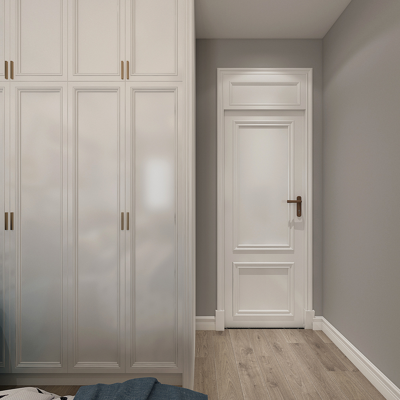 俊豪城|117平 现代美式轻奢混搭风格