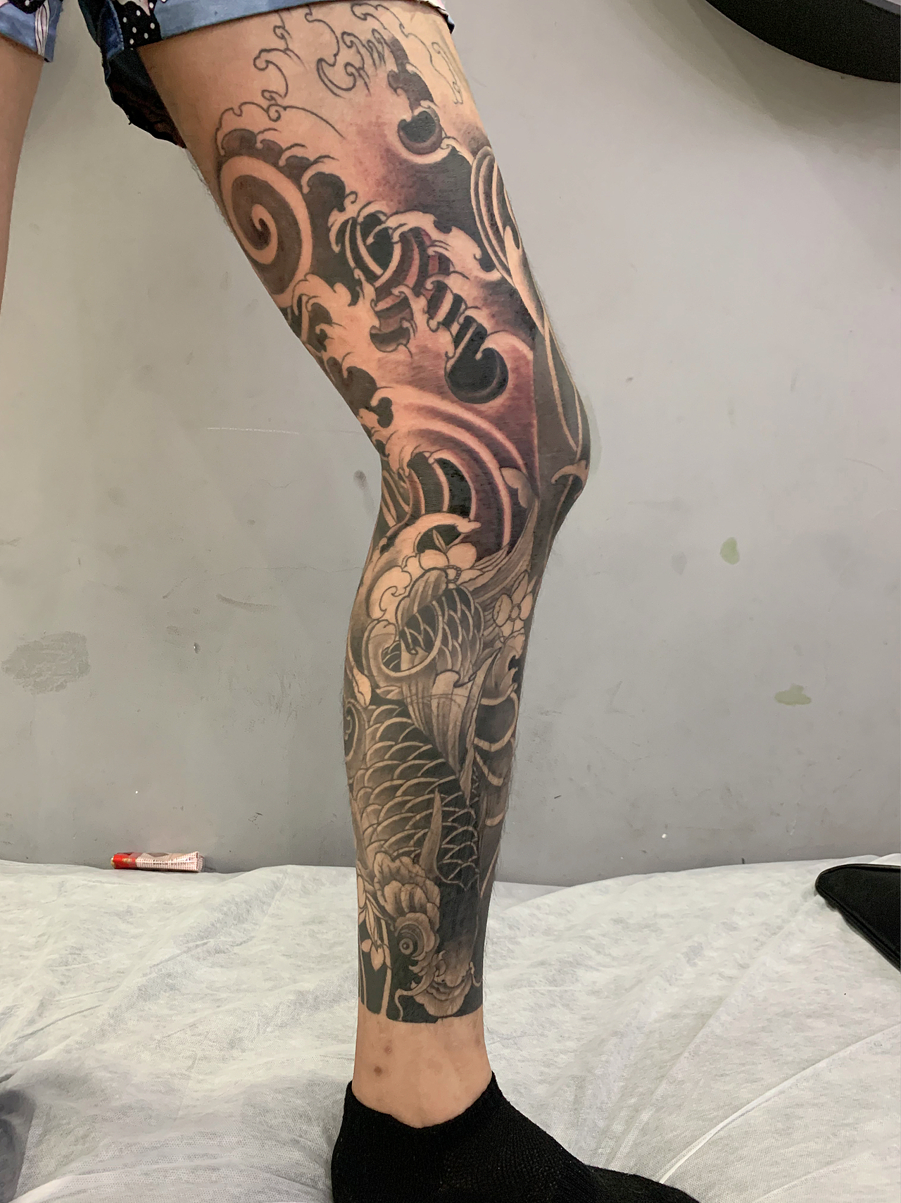 吴江花腿纹身#吴江刺青#吴江酷客纹身#吴江城南纹身店