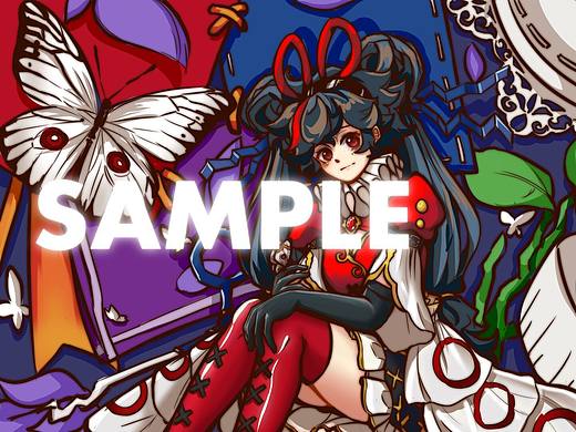 粗线条风插图尝试