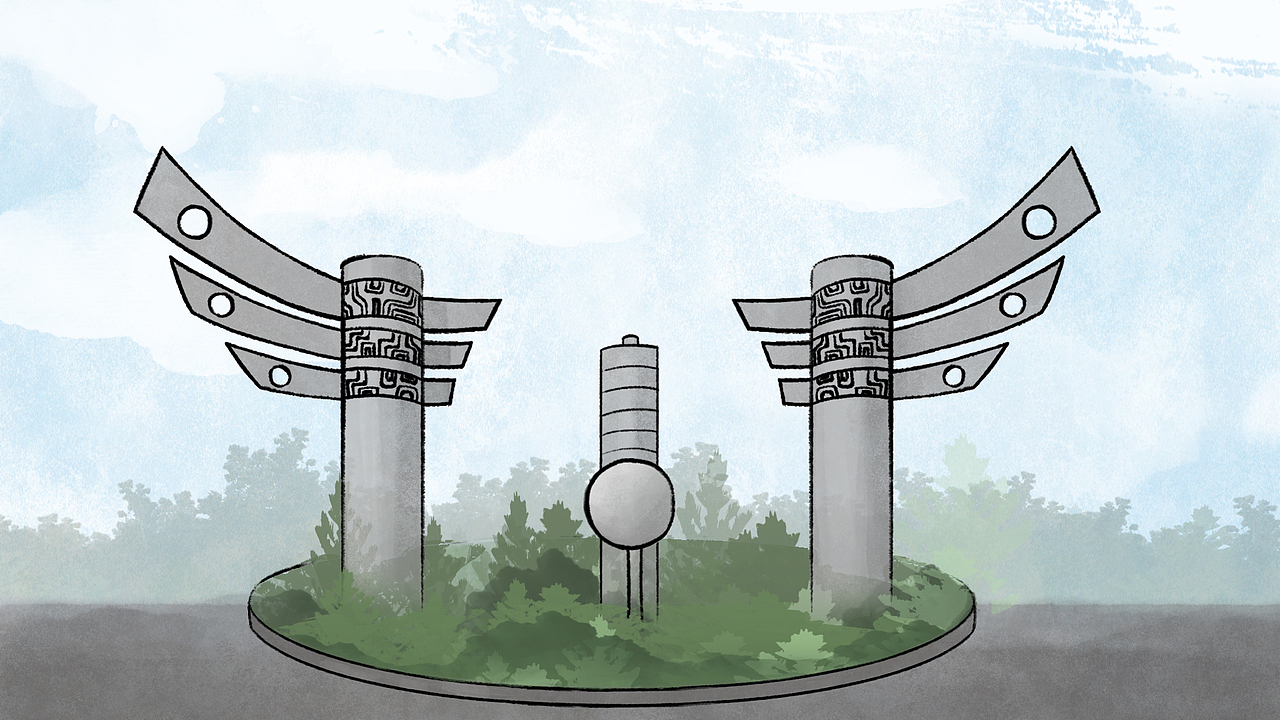 城市地标-铜陵(丰收门)