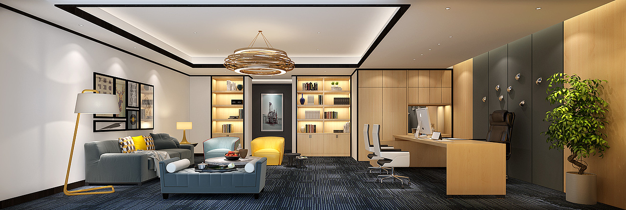 金融公司（图ZNjY4OTk1MTI=） - 家装设计 - 站酷设计师原舍壹品空间设计原创素材 - 站酷ZCOOL