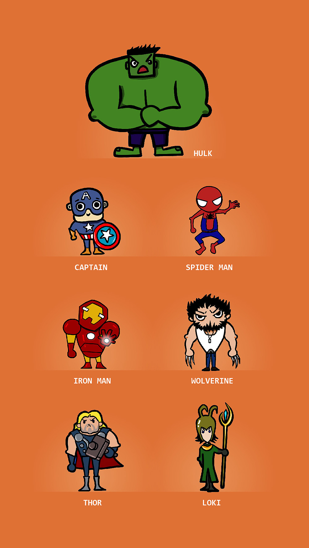 漫威英雄（图ZMjgyNzA0ODA=） - 海报 - 站酷设计师LichtX原创素材 - 站酷ZCOOL