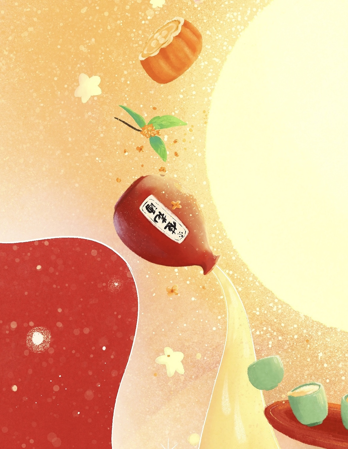 中秋（图ZMjI1OTM2NDA0） - 创作习作 - 站酷设计师又尔明原创素材 - 站酷ZCOOL