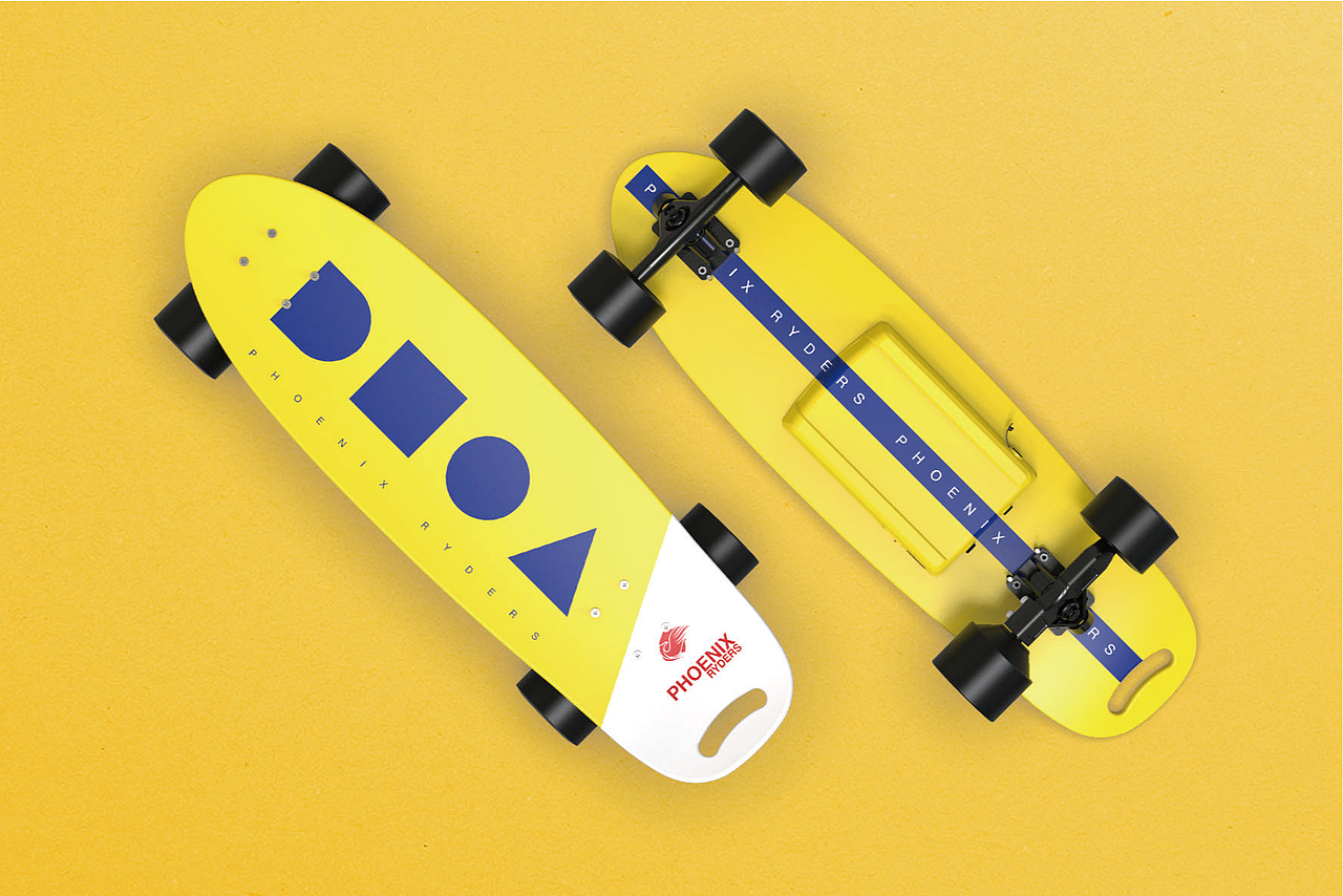 PHOENIX滑板外观设计