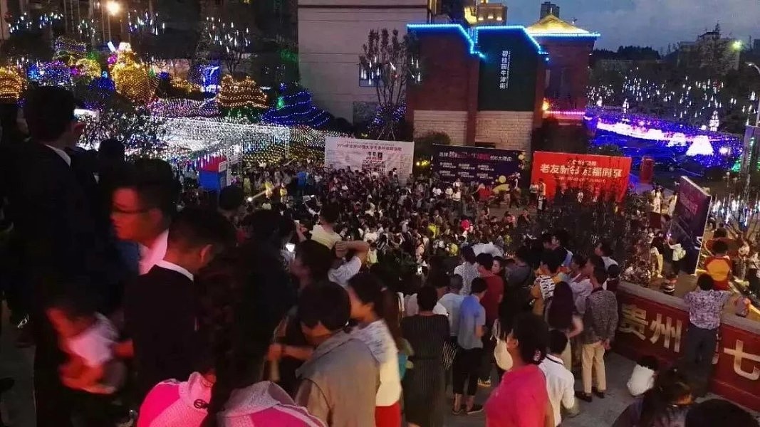 唯美灯光亮化制作出售专业灯光展供应商灯光节造型出租