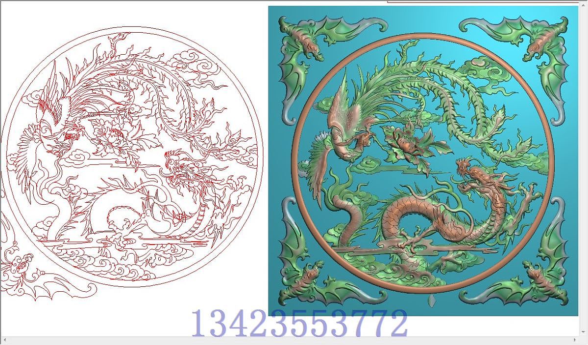 精雕浮雕灰度图雕刻图纸jdp木雕bmp（图ZMTA1MjY4NzQ0） - 其他三维 - 站酷设计师雕刻素材原创素材 - 站酷ZCOOL