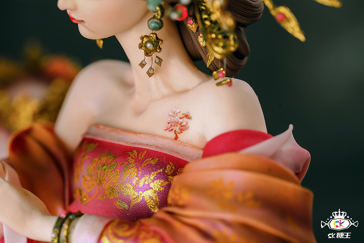 sk糖王 -翻糖人偶作品 《长相思》_糖王周毅团队-站酷zcool