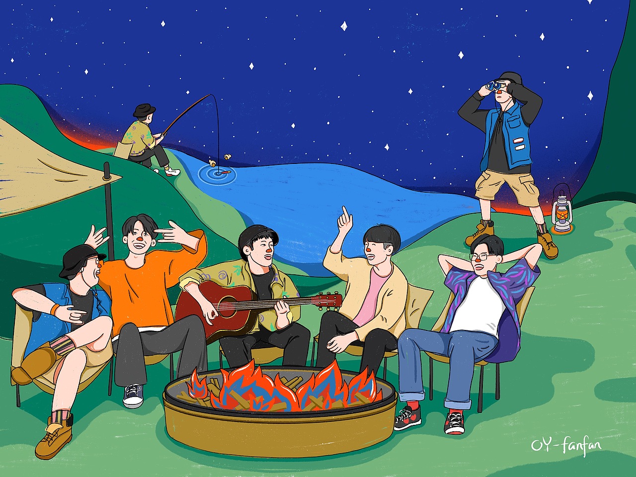 一起去野炊