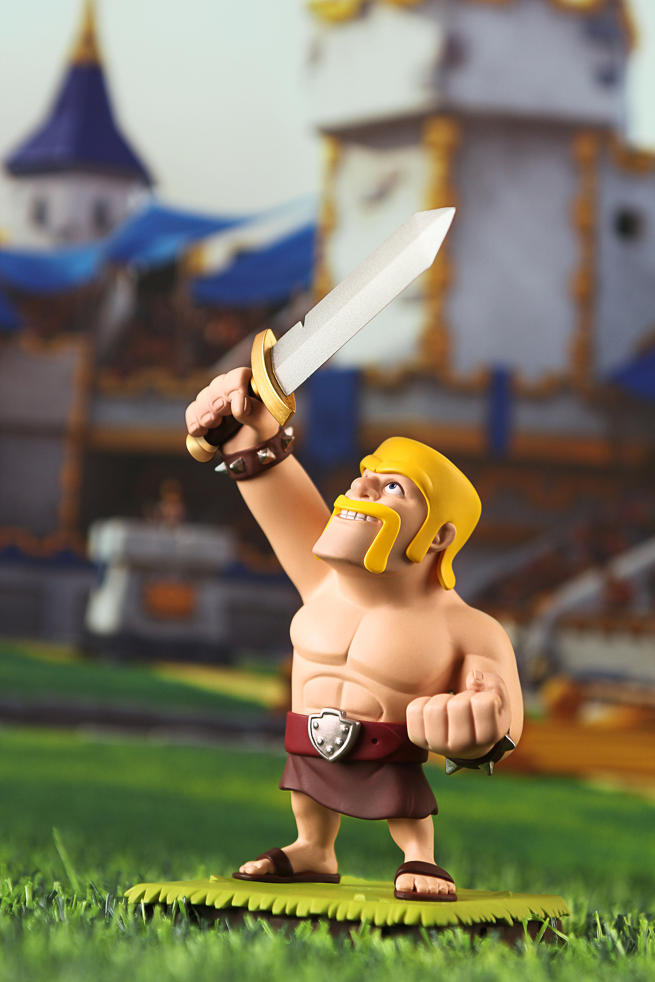 手办-部落冲突皇室战争野蛮人