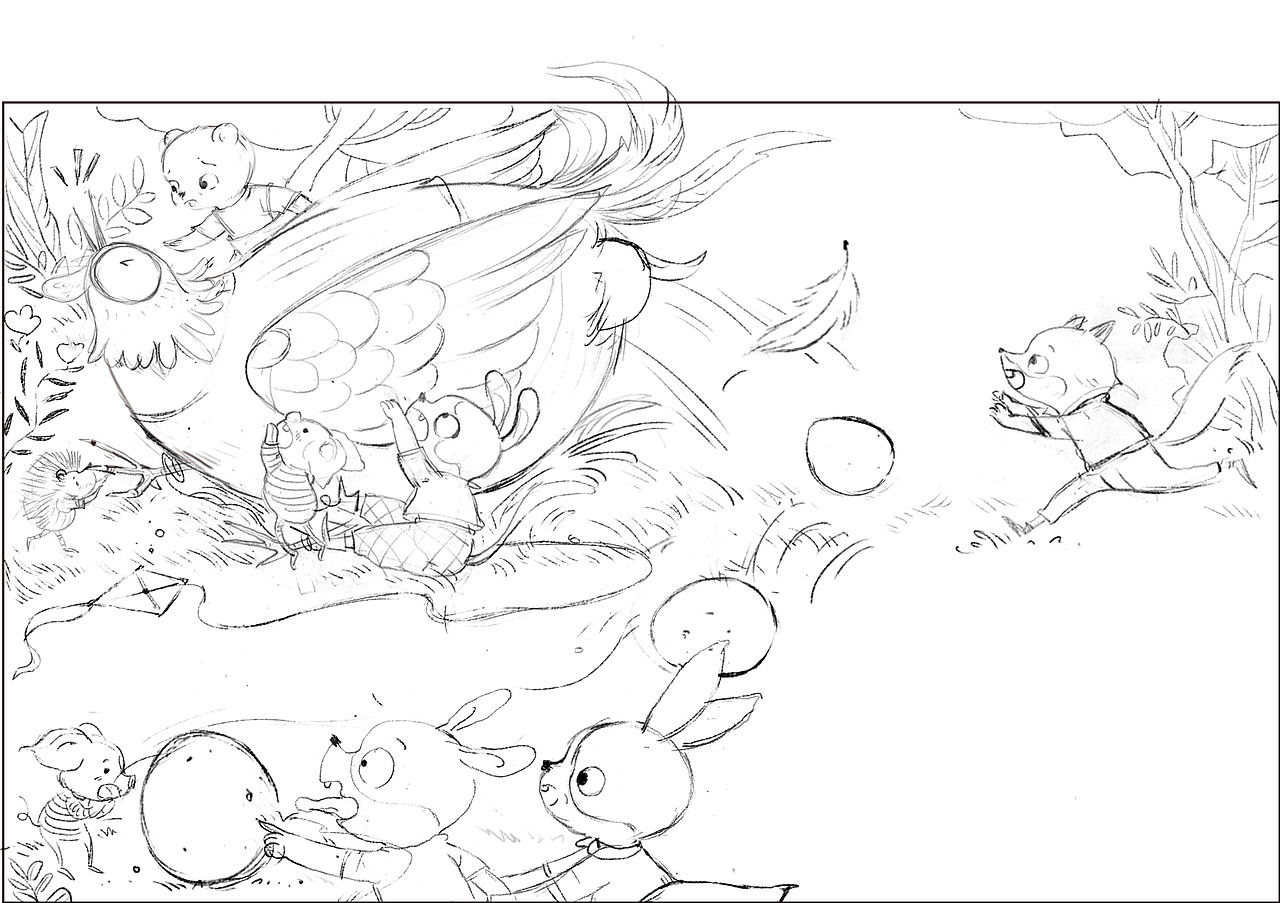 水彩插画 儿插(悄悄告诉你,我尿床了)