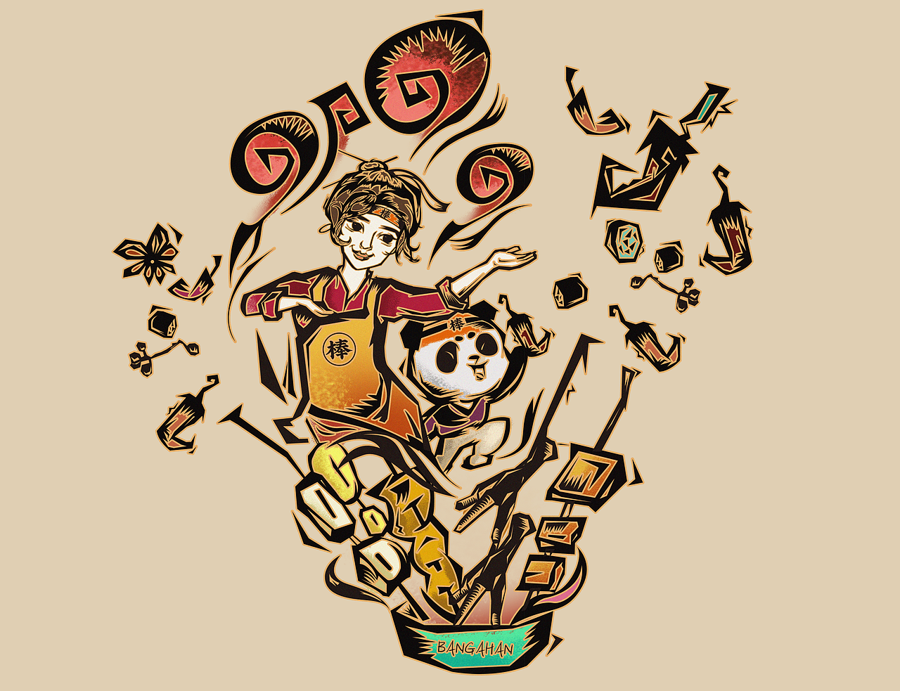 墙面装饰画3