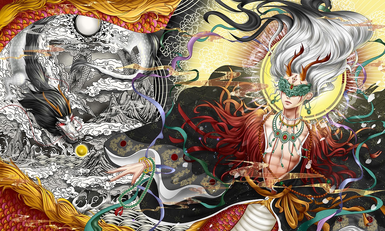 不食不寝不息,风雨是谒.是烛九阴,是谓烛龙.