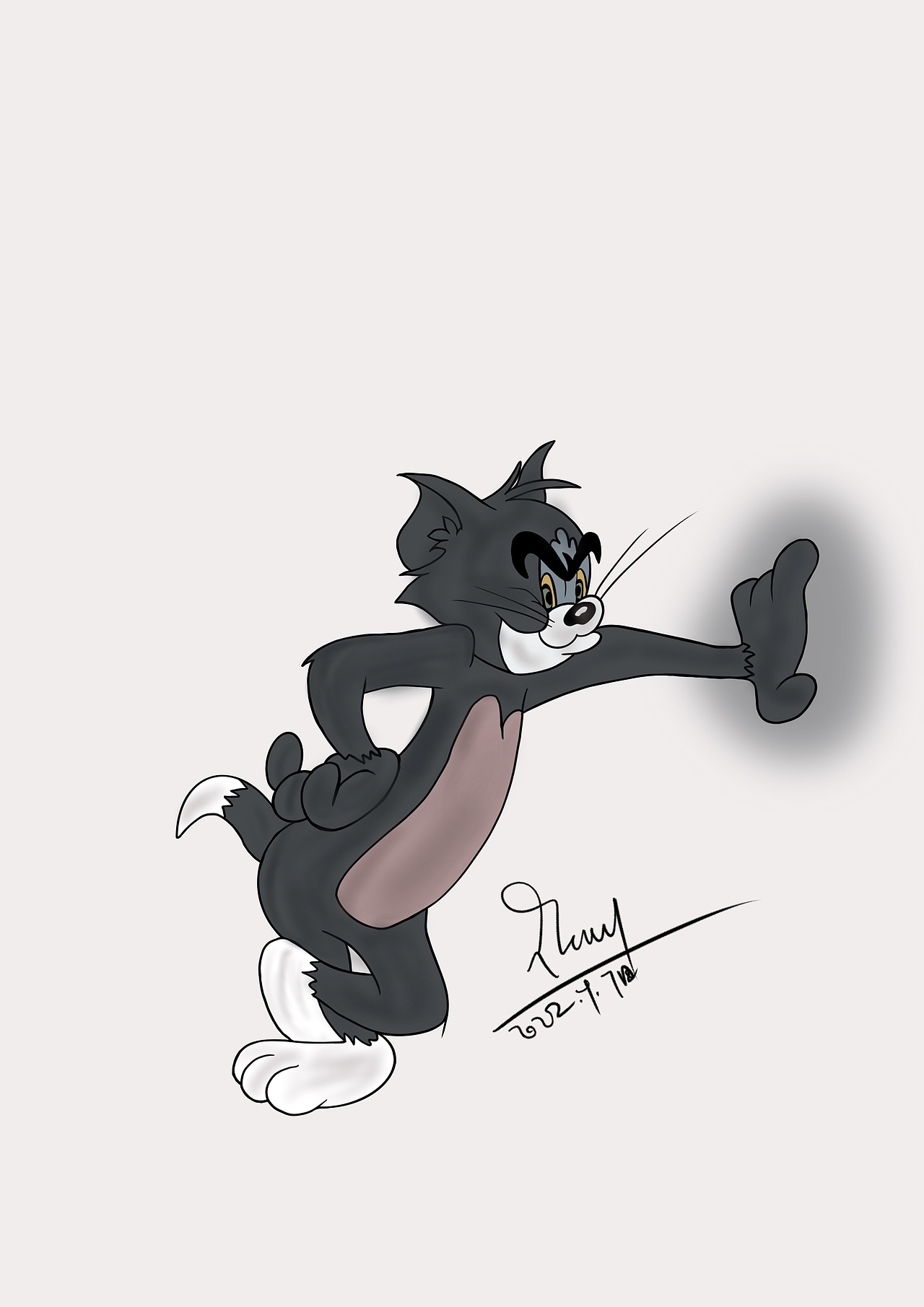 东岗曾插画作品