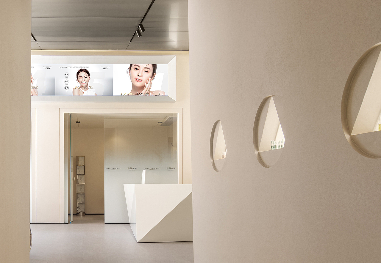 科颜女神 皮肤管理中心（图ZMzczNjkzMDg0） - 商业空间设计 - 站酷设计师空间摄影代军原创素材 - 站酷ZCOOL