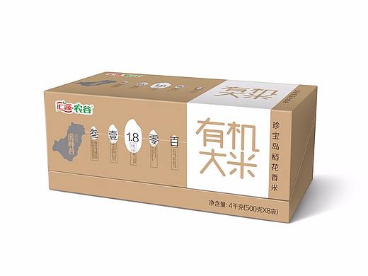 品牌包装设计有机大米/红薯粉条-山外山品牌策划公司