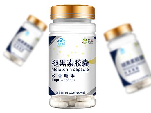 保健品褪黑素包装