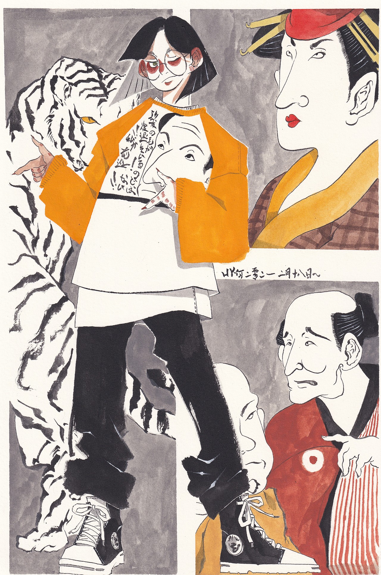 盒盒的二月绘画日记