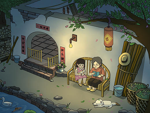 我的童年（个人主页-ZNjI5NjIzOTY=） - 创作习作 - 站酷设计师蒸小米xiom原创素材 - 站酷ZCOOL