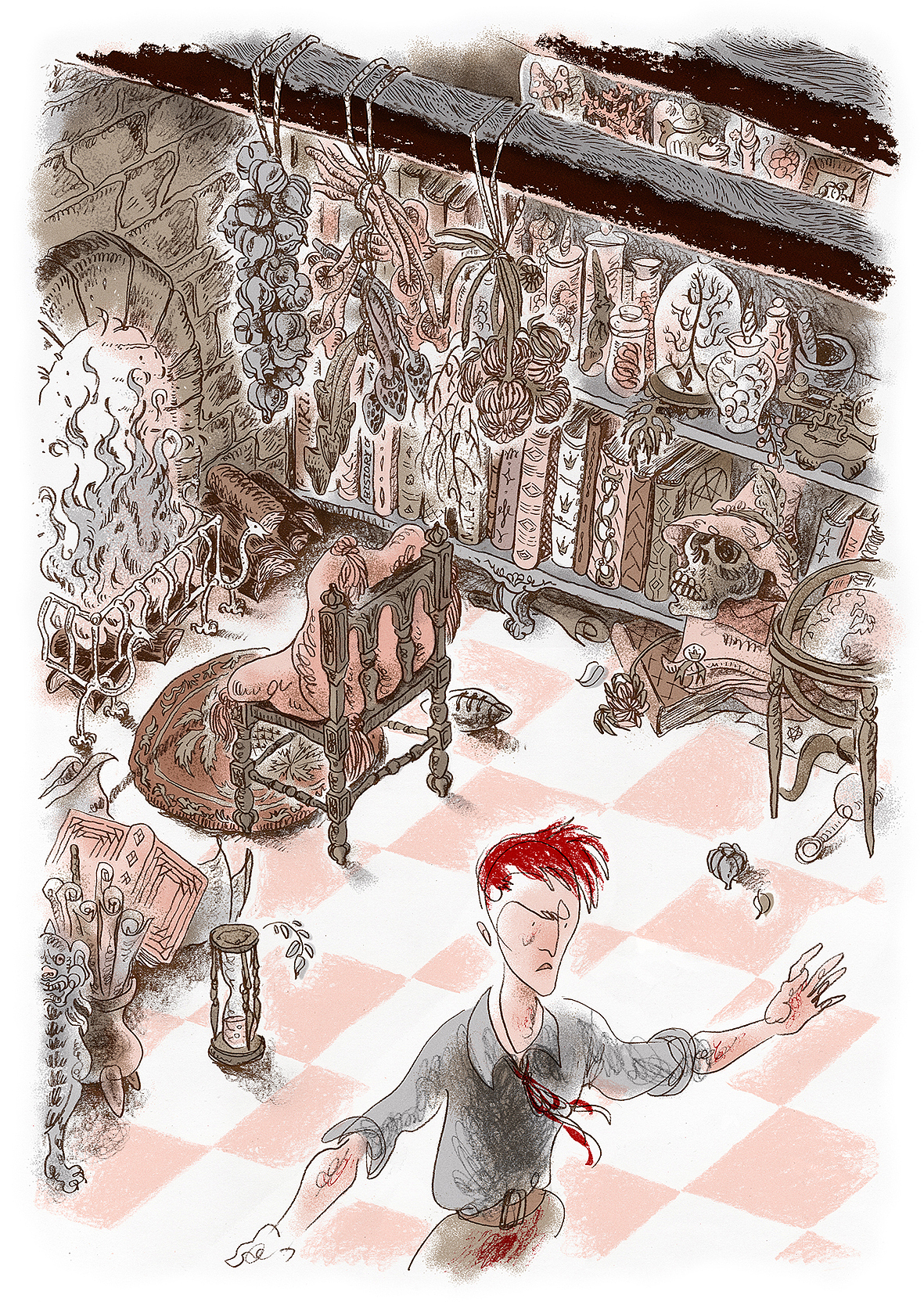 哈尔的移动城堡（图ZMjgwODU4OTYw） - 儿童插画 - 站酷设计师YijingLi原创素材 - 站酷ZCOOL