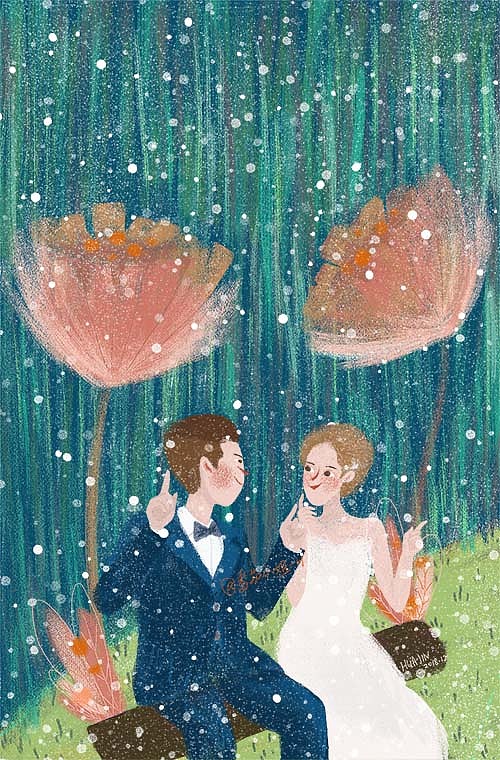 婚礼（图ZMTM4MDgzMjMy） - 创作习作 - 站酷设计师番茄小姐0910原创素材 - 站酷ZCOOL