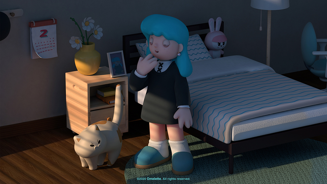 2020 C4D课程作业总结（图ZMTk3MDkxODQ0） - 其他三维 - 站酷设计师Omelette饼原创素材 - 站酷ZCOOL