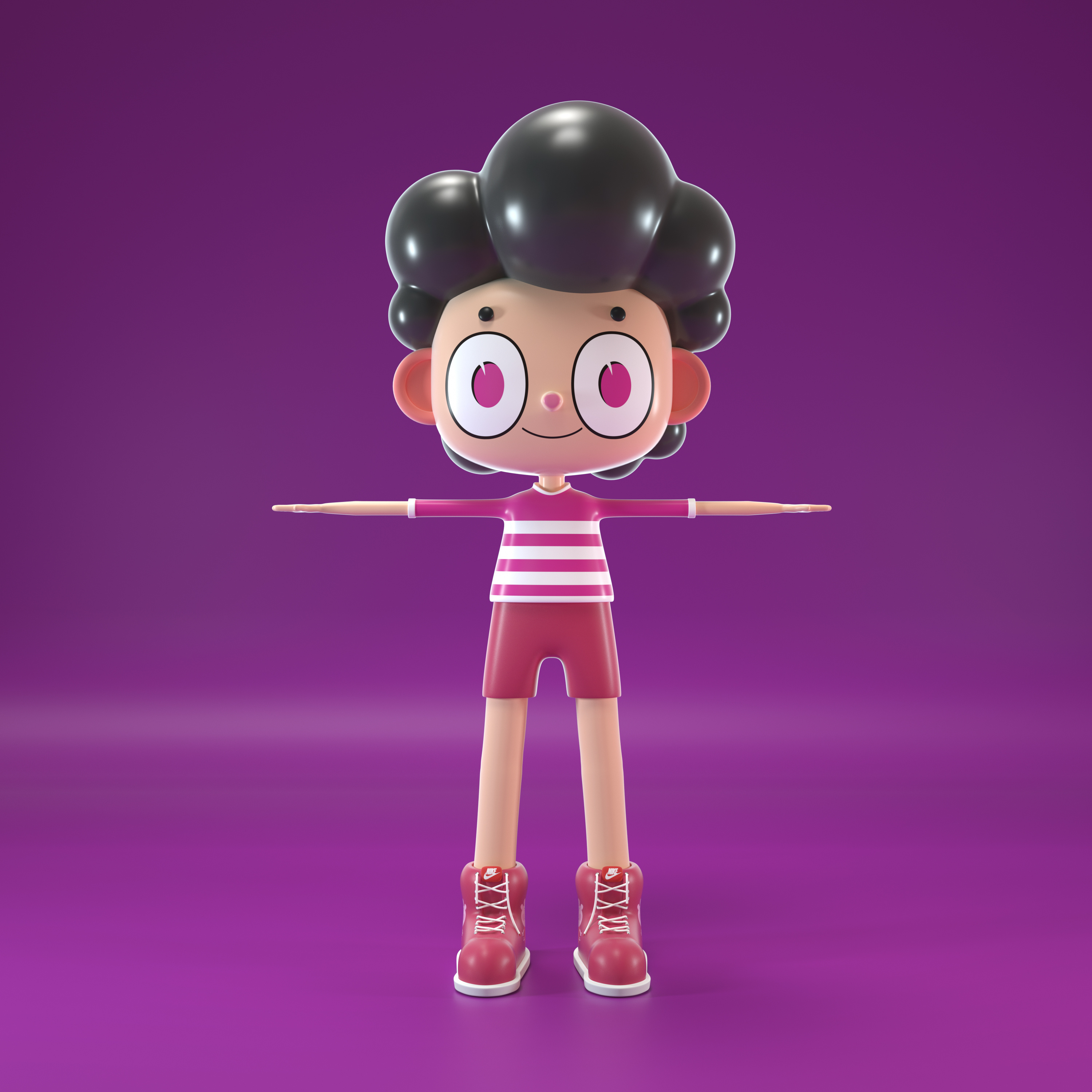 卡通ip建模渲染