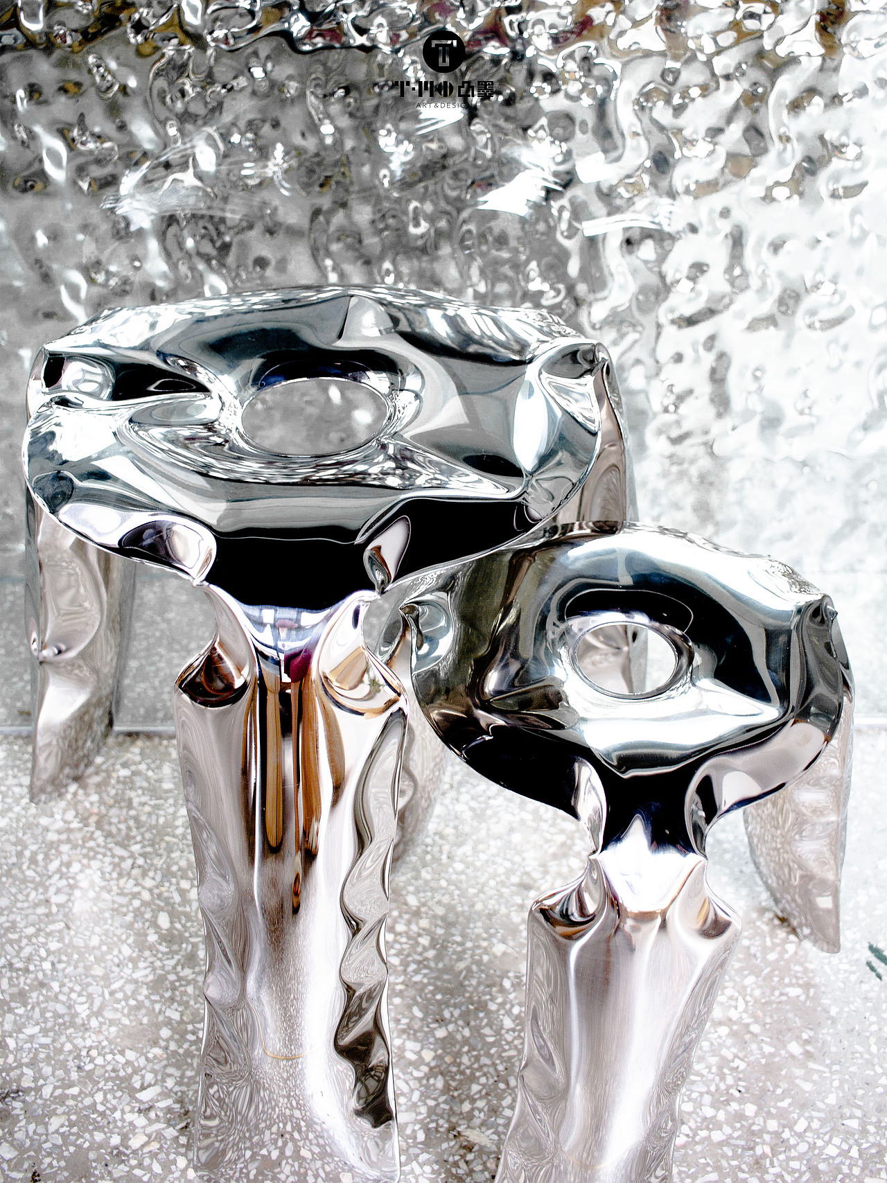 定制家具 | 不锈钢椅 · 凸墨文化-空间设计（图ZMjQ0OTgzOTgw） - 生活用品 - 站酷设计师凸墨文化空间设计原创素材 - 站酷ZCOOL