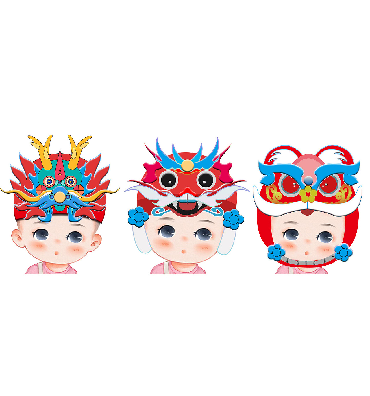 虎虎生威（图ZMjcxOTI4MzY4） - 儿童服饰 - 站酷设计师是白白原创素材 - 站酷ZCOOL