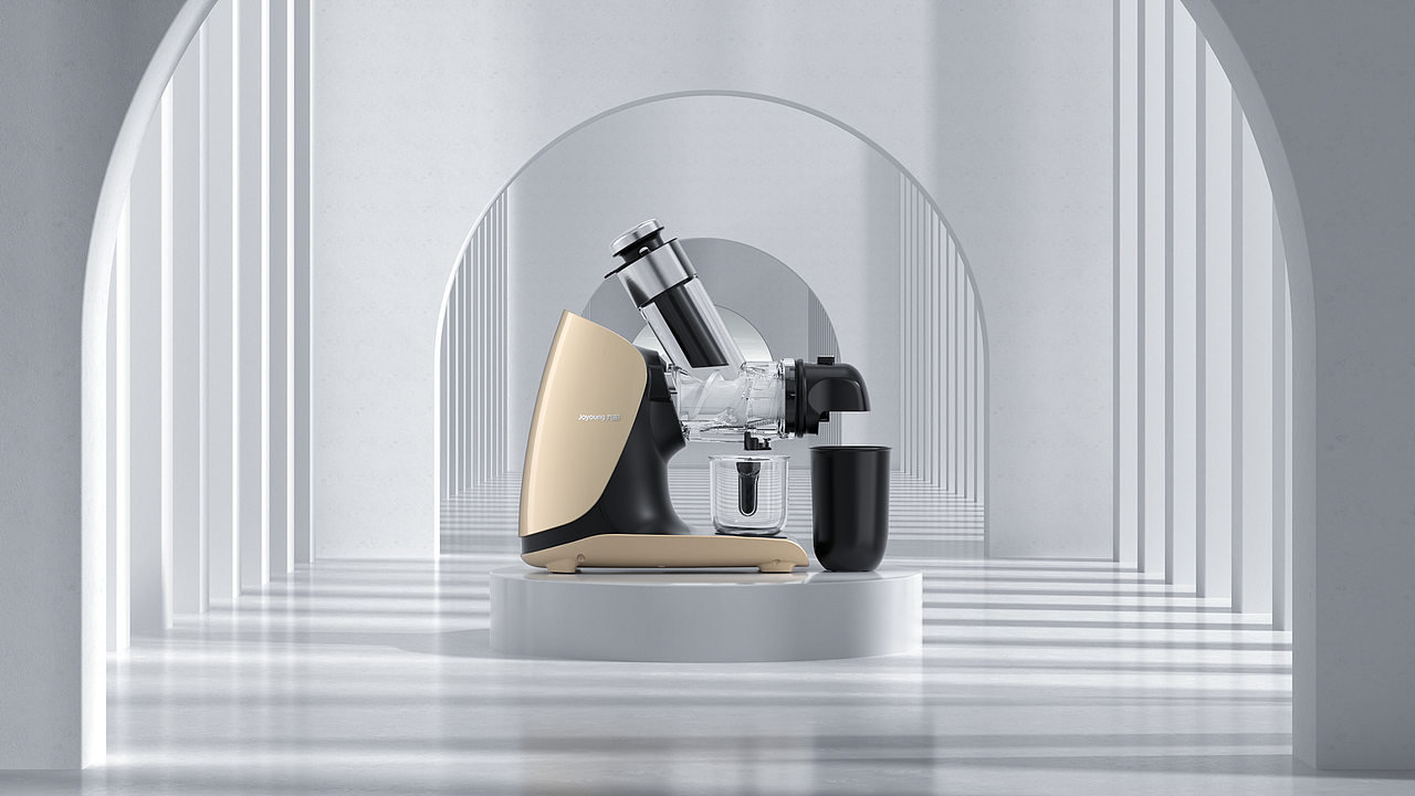 Joyoung 九阳|榨汁机 原汁机 产品渲染