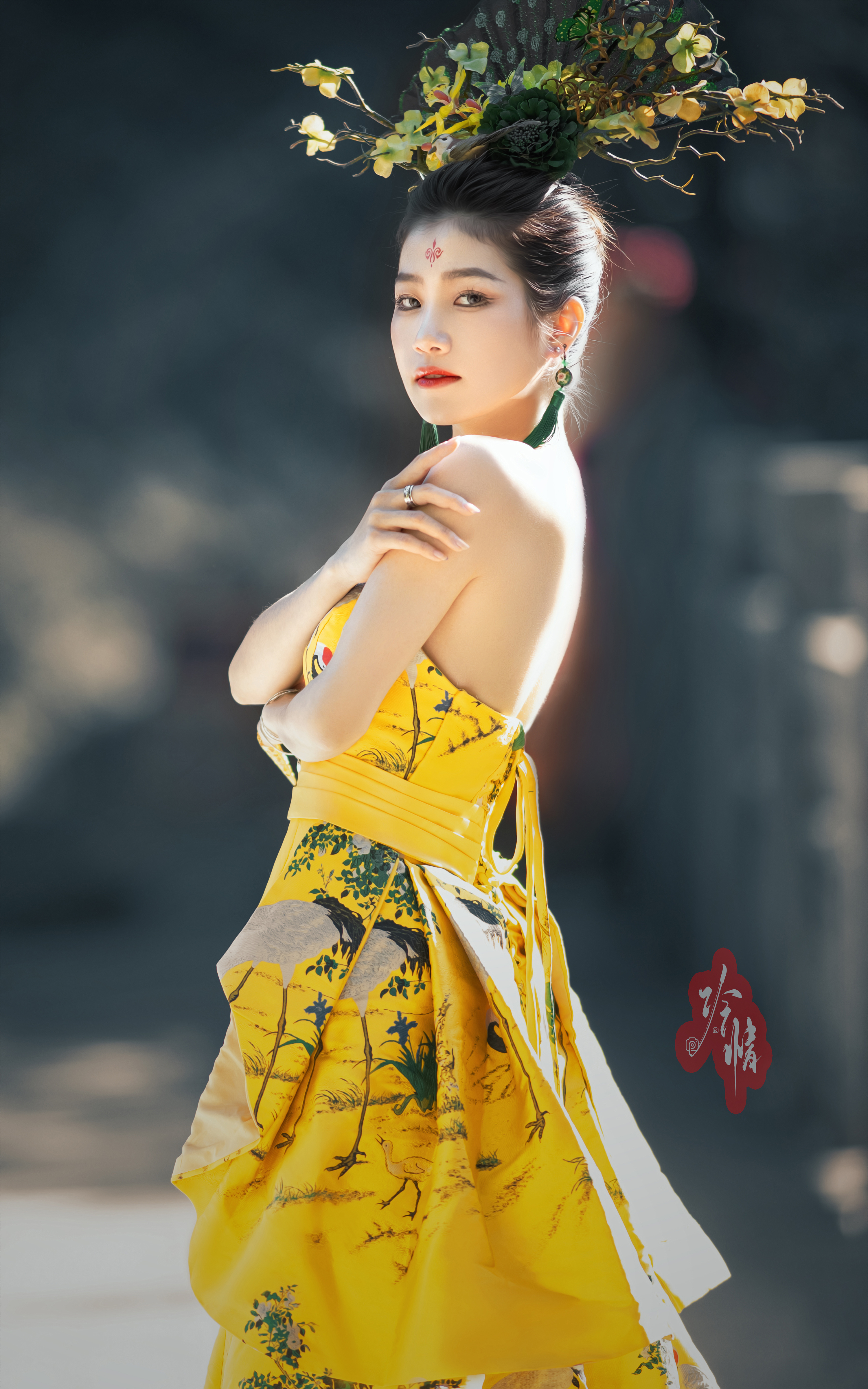 园博园中国风人像|摄影|人像摄影|kiss冷情 - 原创作品 - 站酷 (zcool