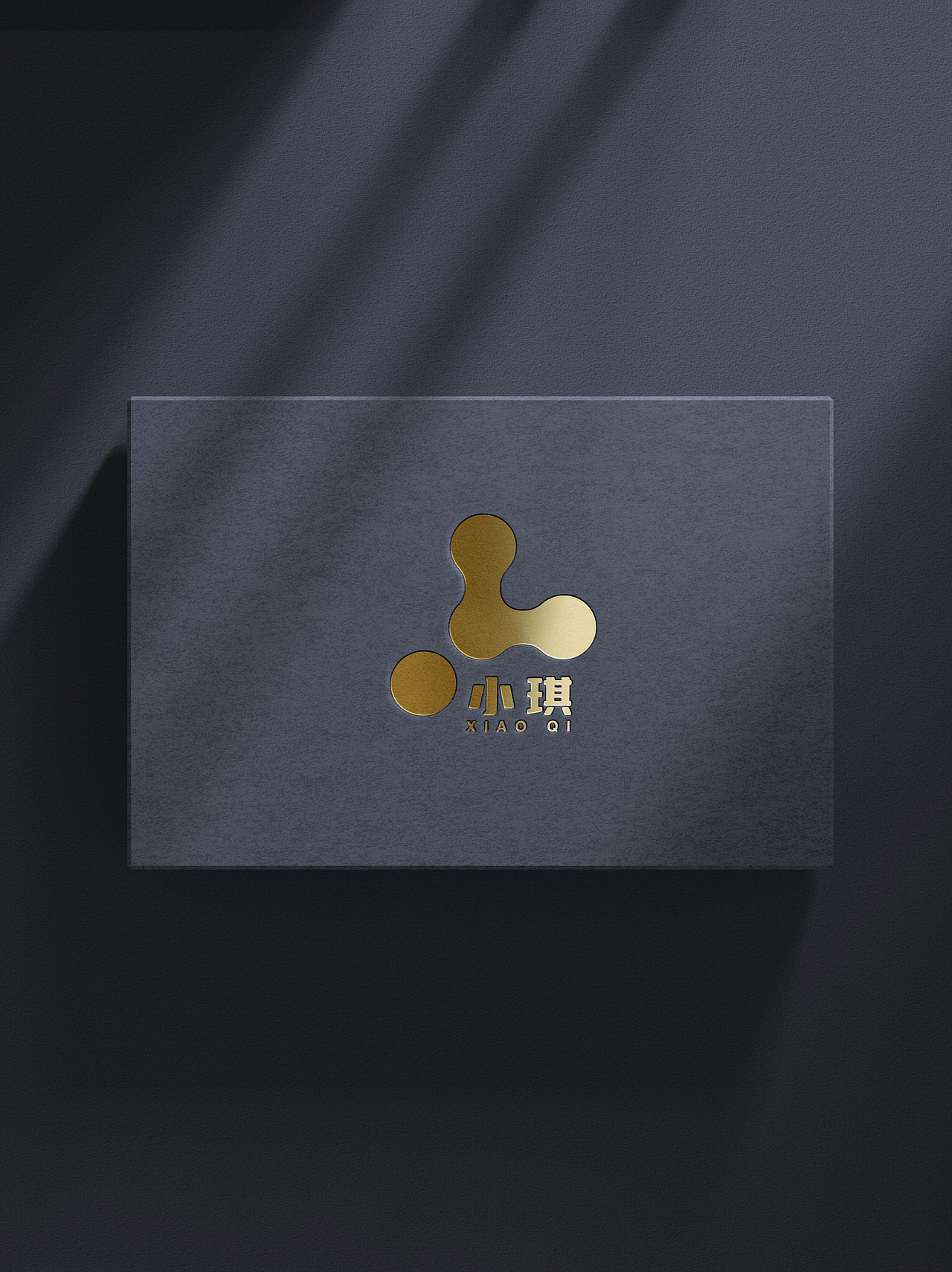 字母logo/logo/名片设计-小琪供应链