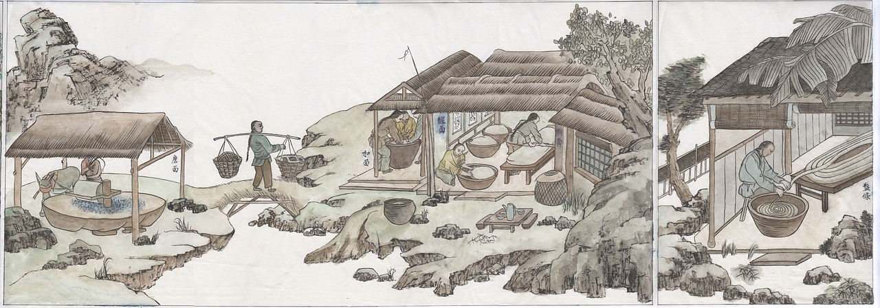 手工空心面（图ZMTAyODM1NTEy） - 商业插画 - 站酷设计师云兮艺术原创素材 - 站酷ZCOOL