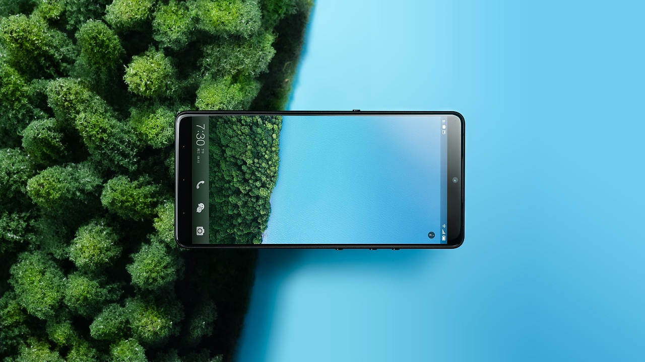 锤子科技坚果手机pro2s碳黑色黑暗森林