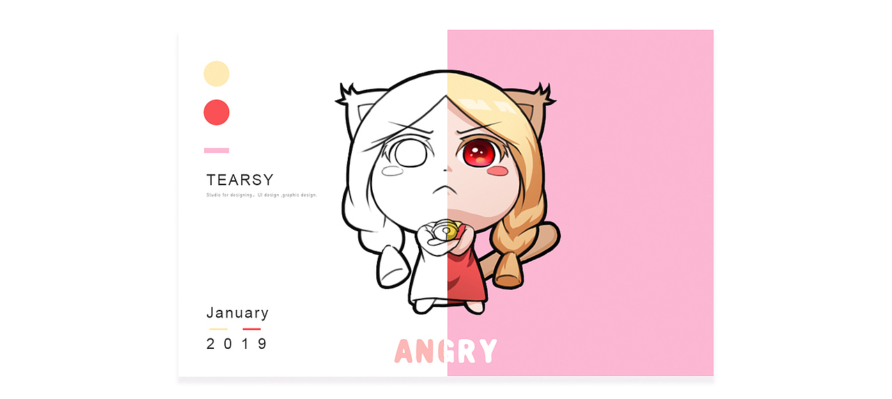 泪姑娘表情包形象设计（图ZMTQxODIxODUy） - 概念设定 - 站酷设计师泪姑娘设计室原创素材 - 站酷ZCOOL