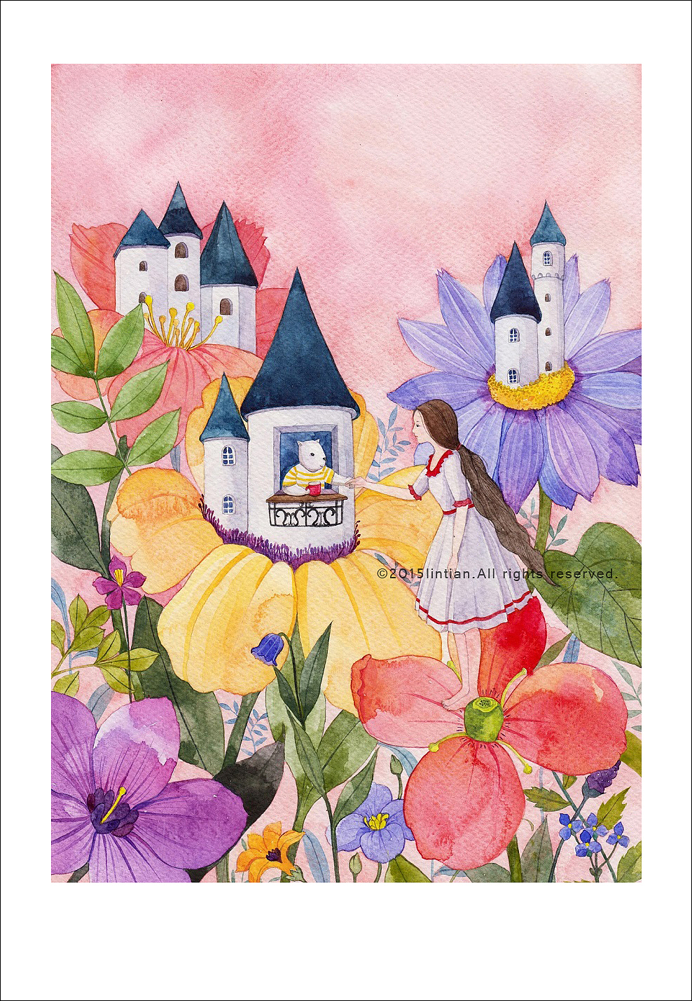 奇遇（图ZMjc0ODA5MDQ=） - 商业插画 - 站酷设计师林田lisa原创素材 - 站酷ZCOOL