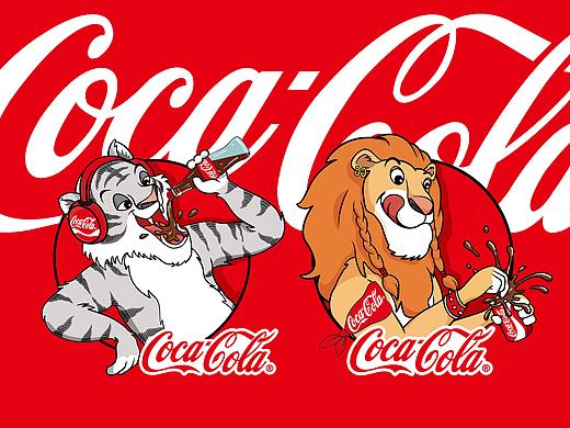 可口可乐聚乐部文创KV