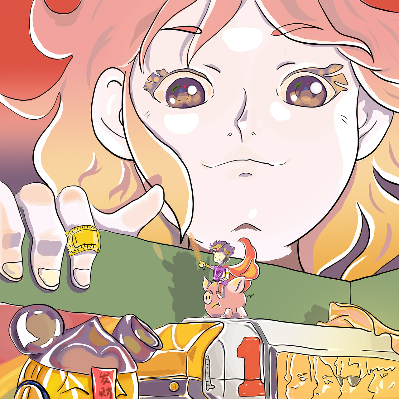 插画临摹（图ZMTcyMTU2ODc2） - 创作习作 - 站酷设计师Lzzzz1原创素材 - 站酷ZCOOL