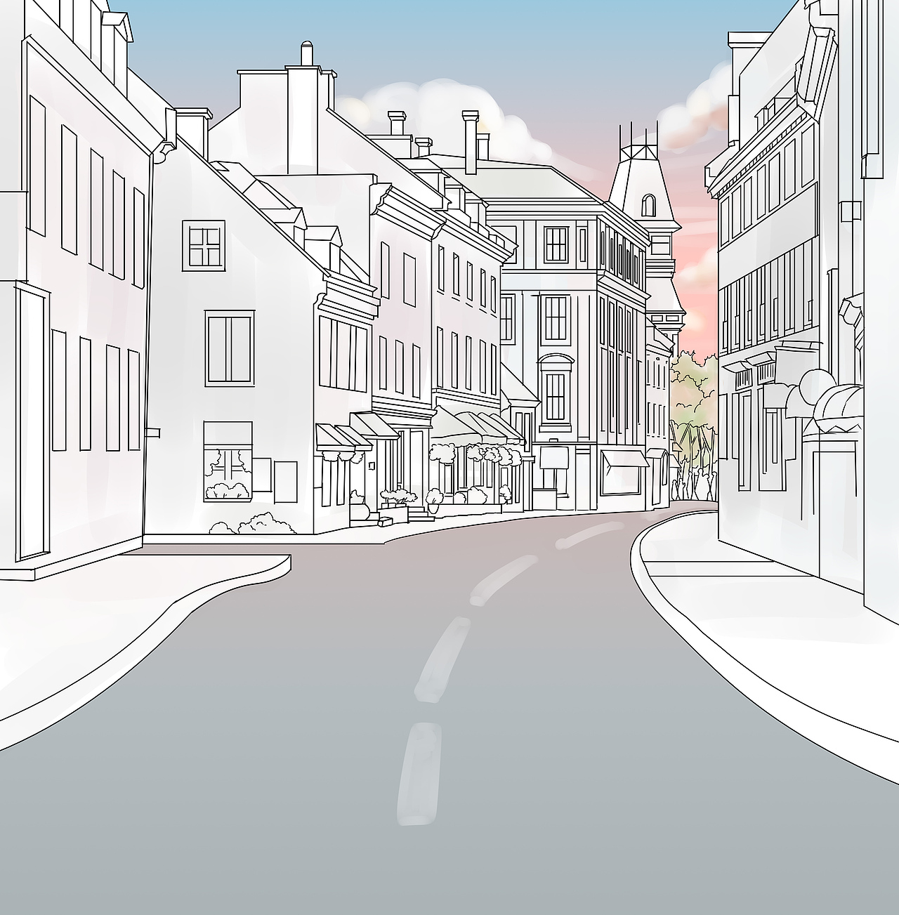 手繪分鏡-場景概念（圖ZMjA0ODQzODU2） - 設(shè)定/分鏡 - 站酷設(shè)計(jì)師燈鯊原創(chuàng)素材 - 站酷ZCOOL