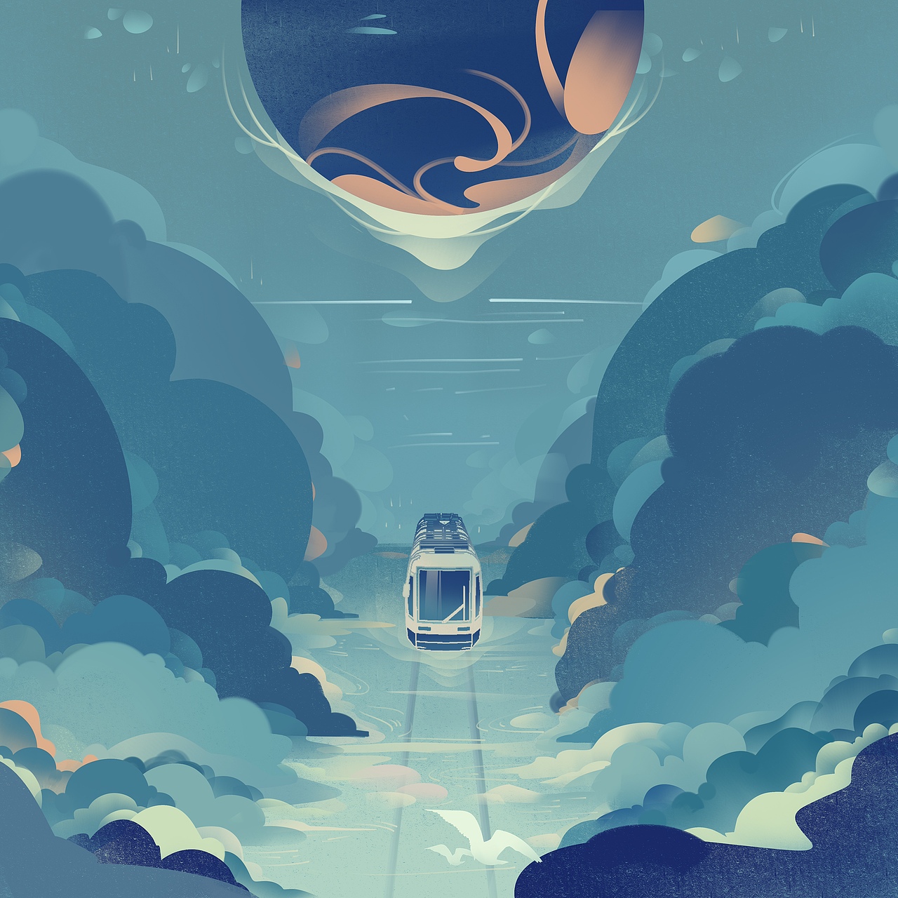 嘘——慢慢地走进去。