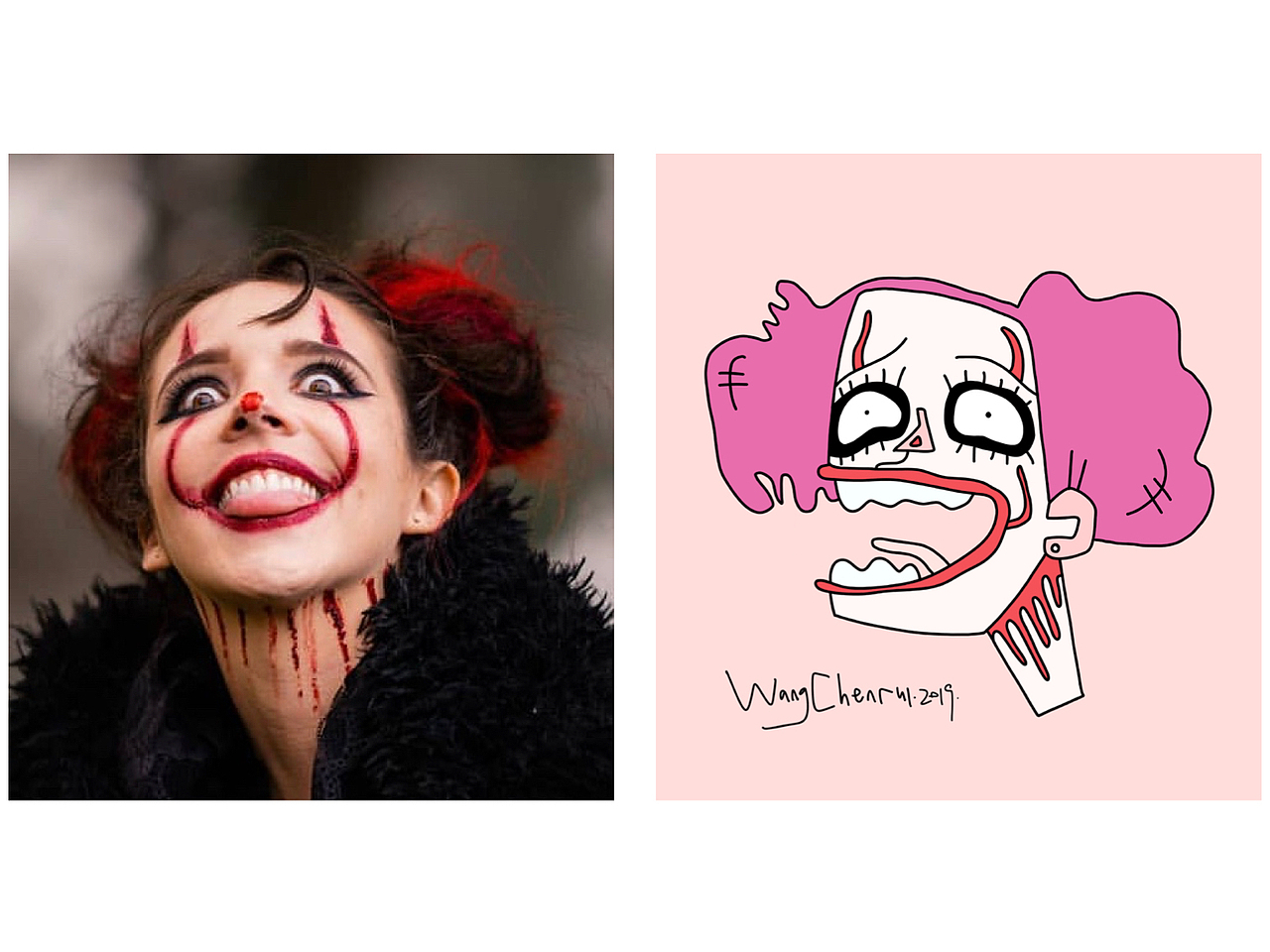 FaceDoodle/怪相涂鸦/丑叔WCR（图ZMTk3ODg4NTYw） - 新锐潮流插画 - 站酷设计师王晨睿原创素材 - 站酷ZCOOL