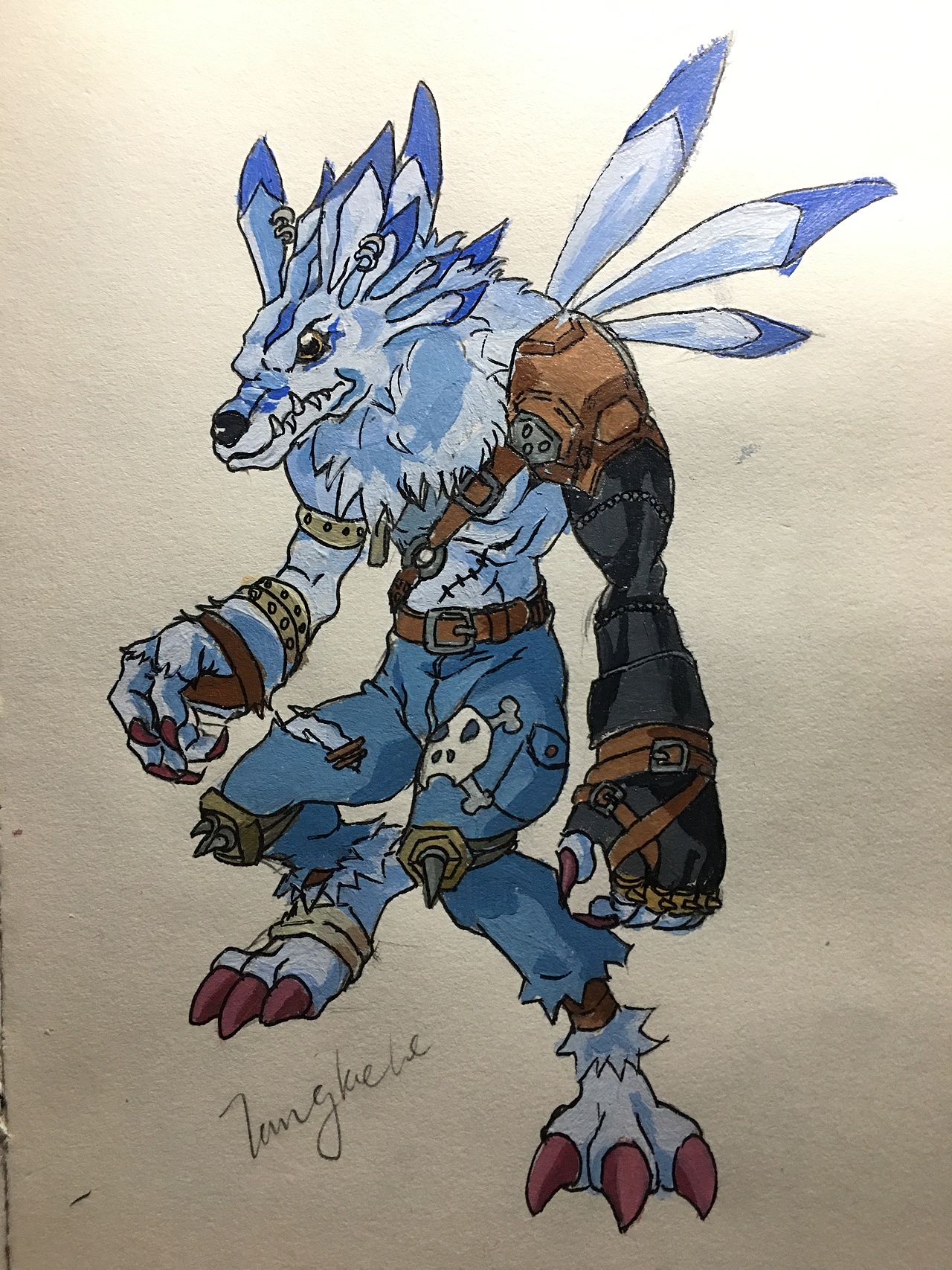 数码宝贝--【手绘/丙烯】（图ZMzE3ODU2NTcy） - 创作习作 - 站酷设计师糖可乐tangkele原创素材 - 站酷ZCOOL