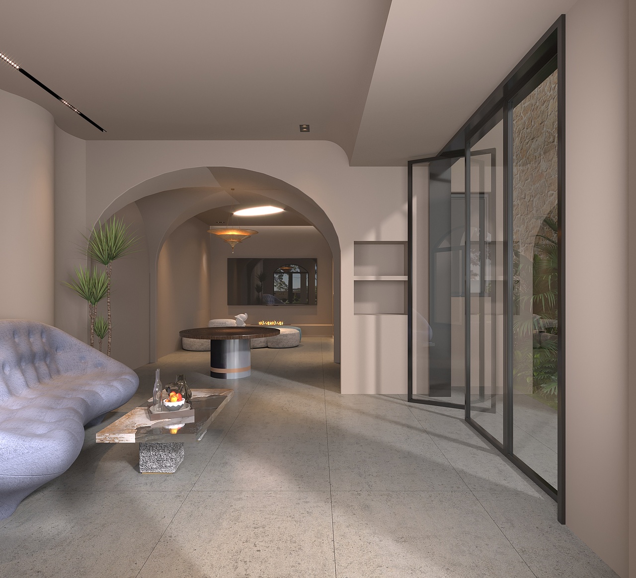 2020年偏侘寂风的民宿设计——春野