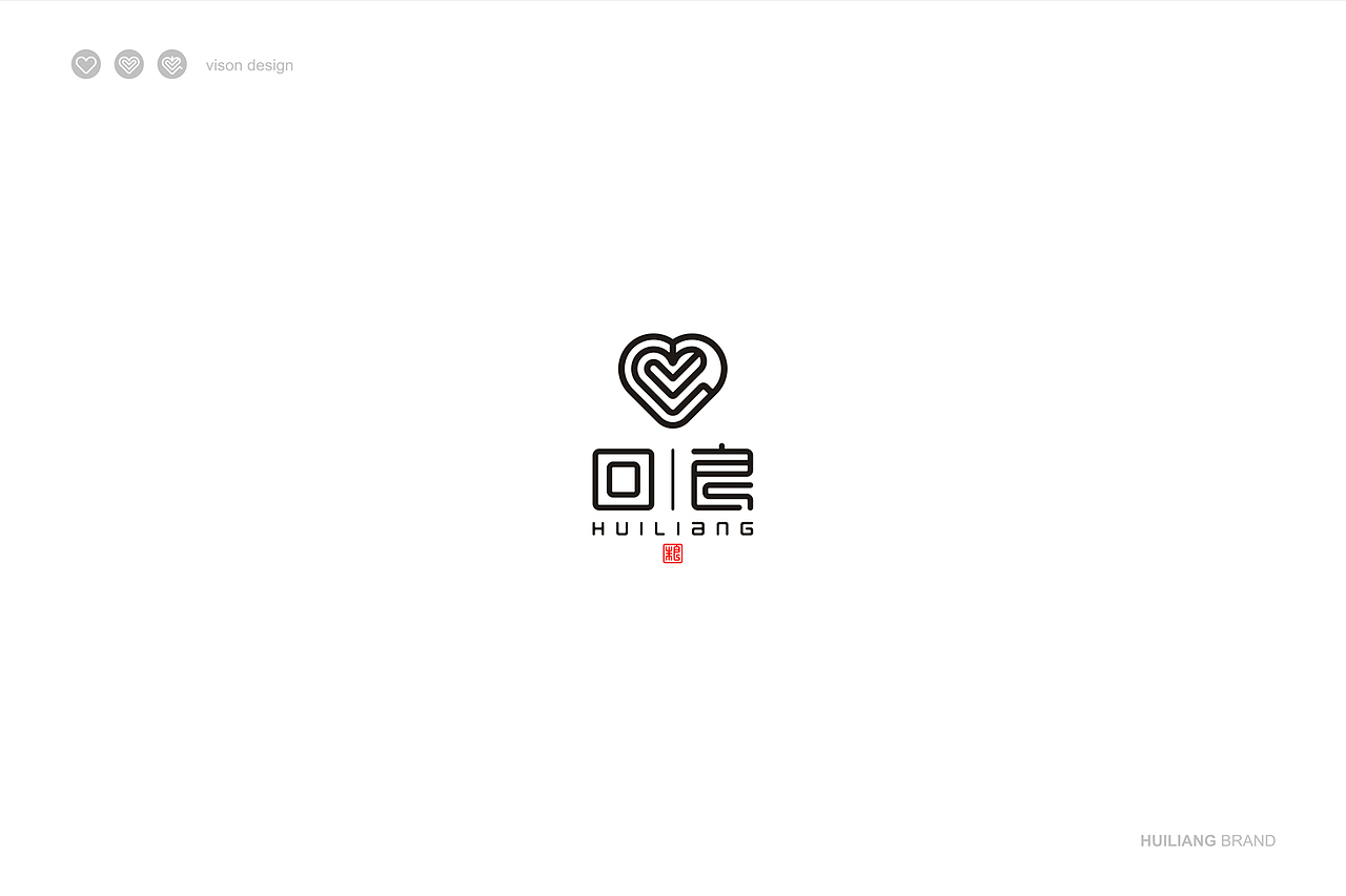 《回良》标志设计（图ZOTE4ODk1MTI=） - Logo - 站酷设计师余尤勇原创素材 - 站酷ZCOOL