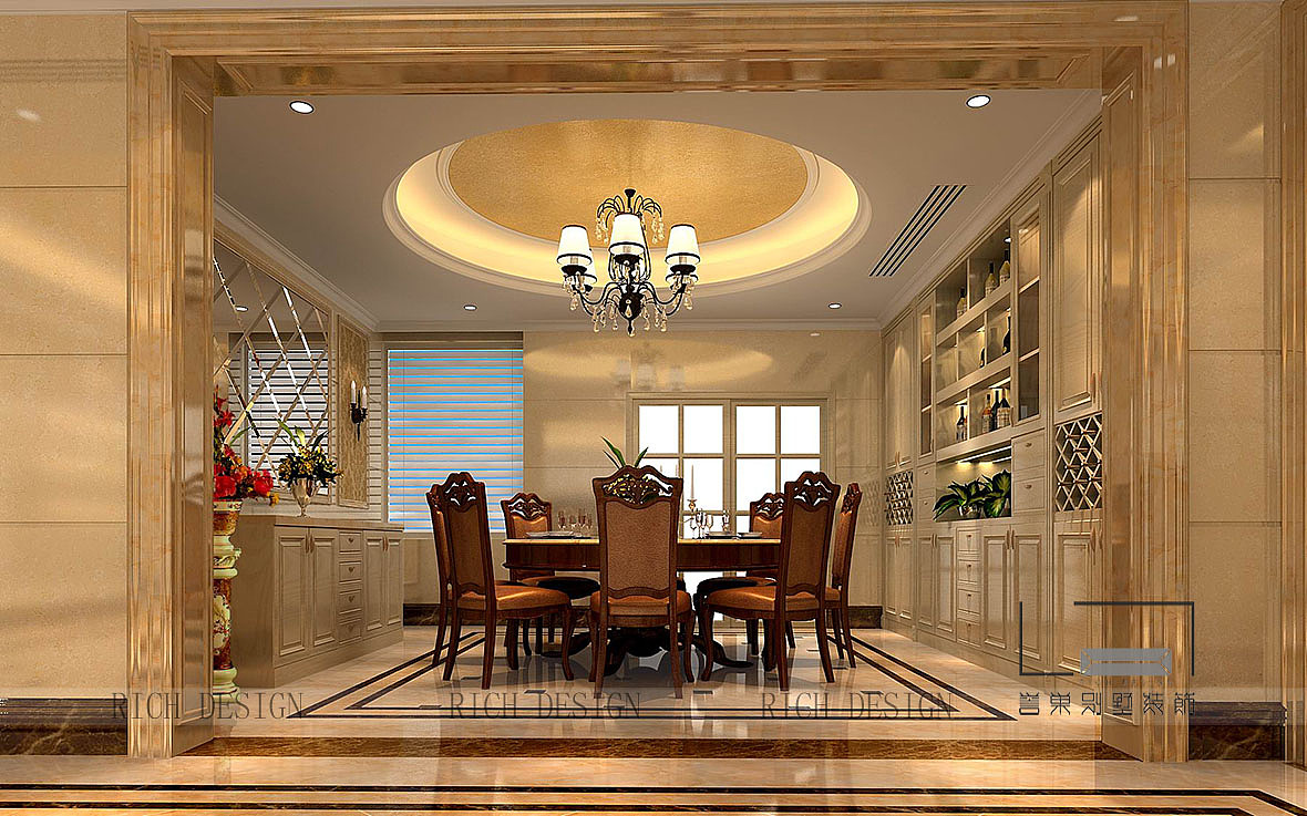 香蜜湖九号大院美式装修装饰,深圳装修公司