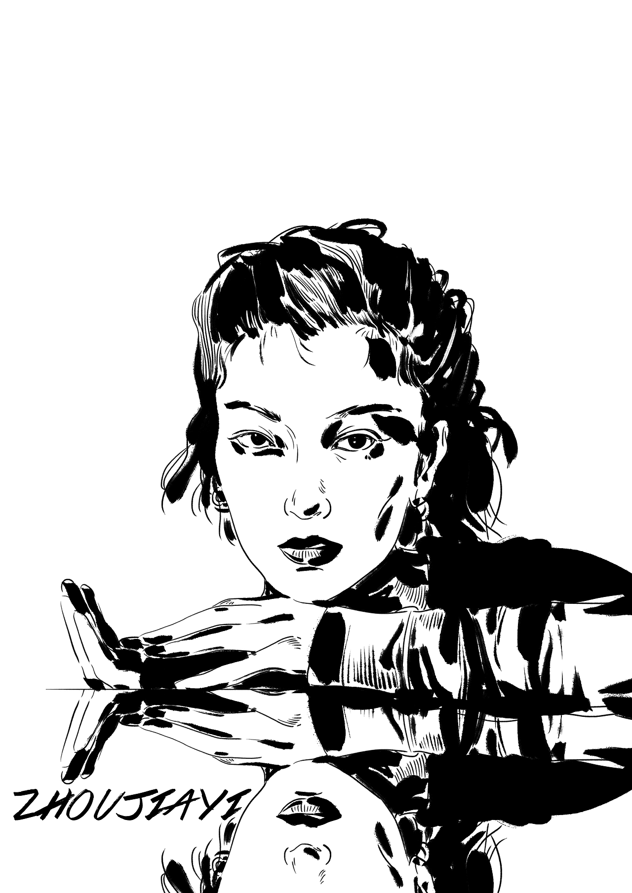 人物练习（图ZMTc3MjkxMjcy） - 创作习作 - 站酷设计师___ZhouJiayii原创素材 - 站酷ZCOOL