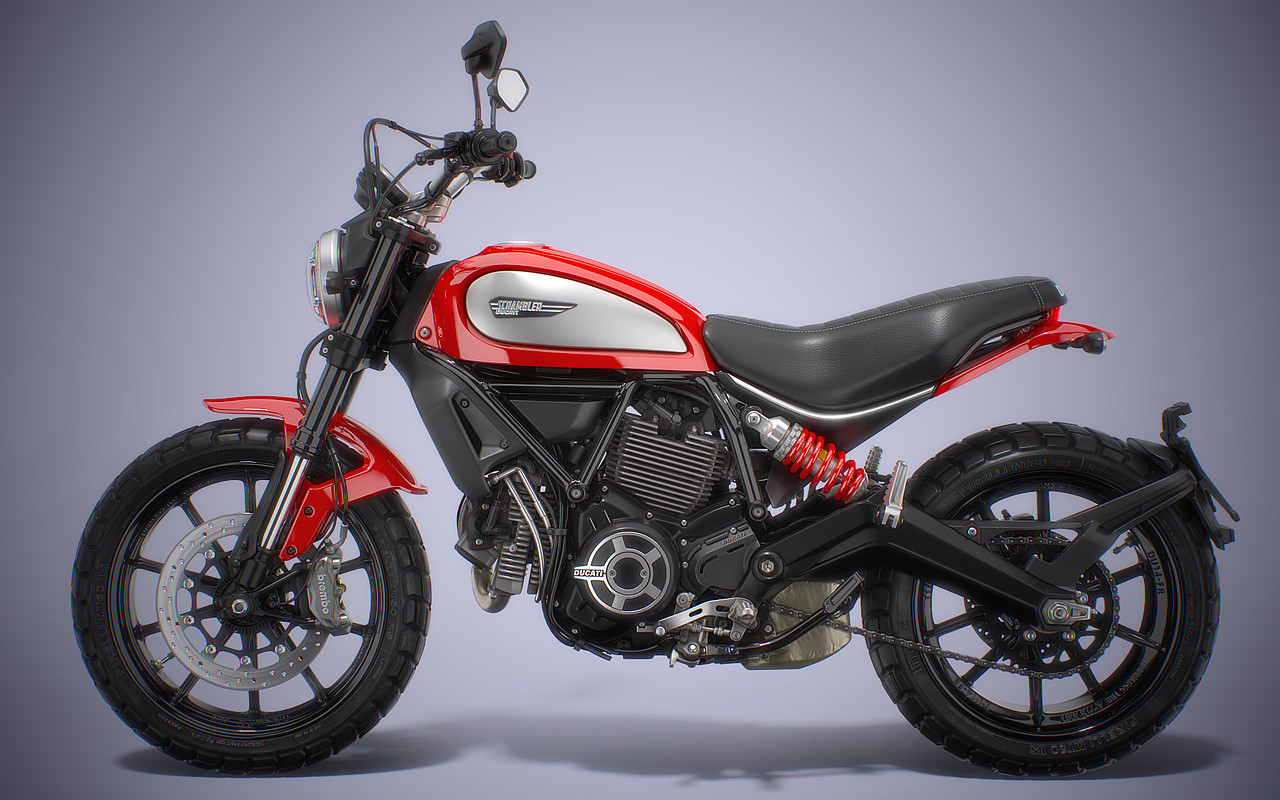 杜卡迪自游ducatiscrambler800摩托车cg