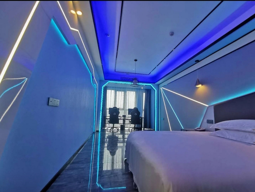 贵州贵阳/遵义/安顺/兴义电竞公寓/电竞酒店装修设计（图ZMjM0NDI3NzY4） - 家装设计 - 站酷设计师网咖电竞酒店设计原创素材 - 站酷ZCOOL