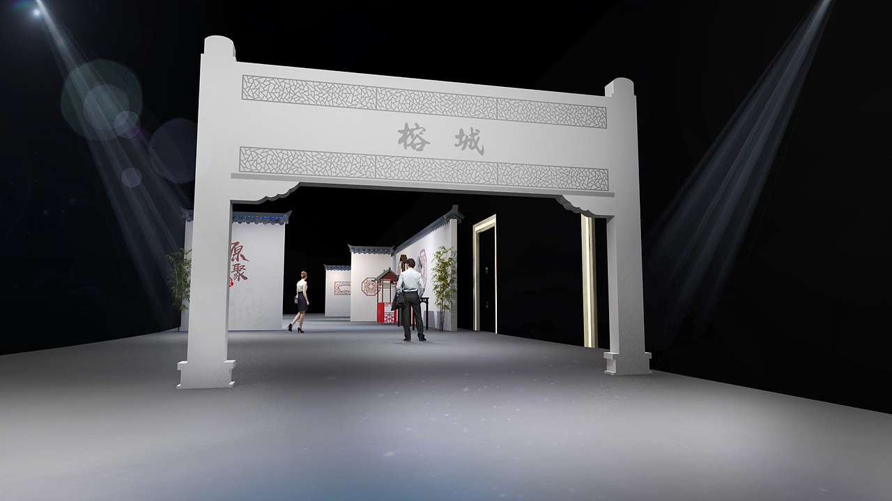 华为总裁之夜活动主视觉及延展（图ZMjEyOTQxMjc2） - 宣传物料 - 站酷设计师yoki的萌萌麻麻原创素材 - 站酷ZCOOL