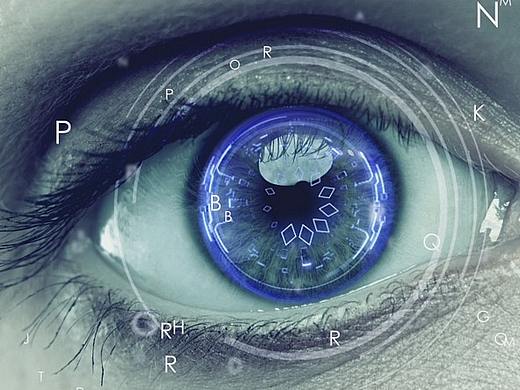 实拍合成--眼睛中的特效