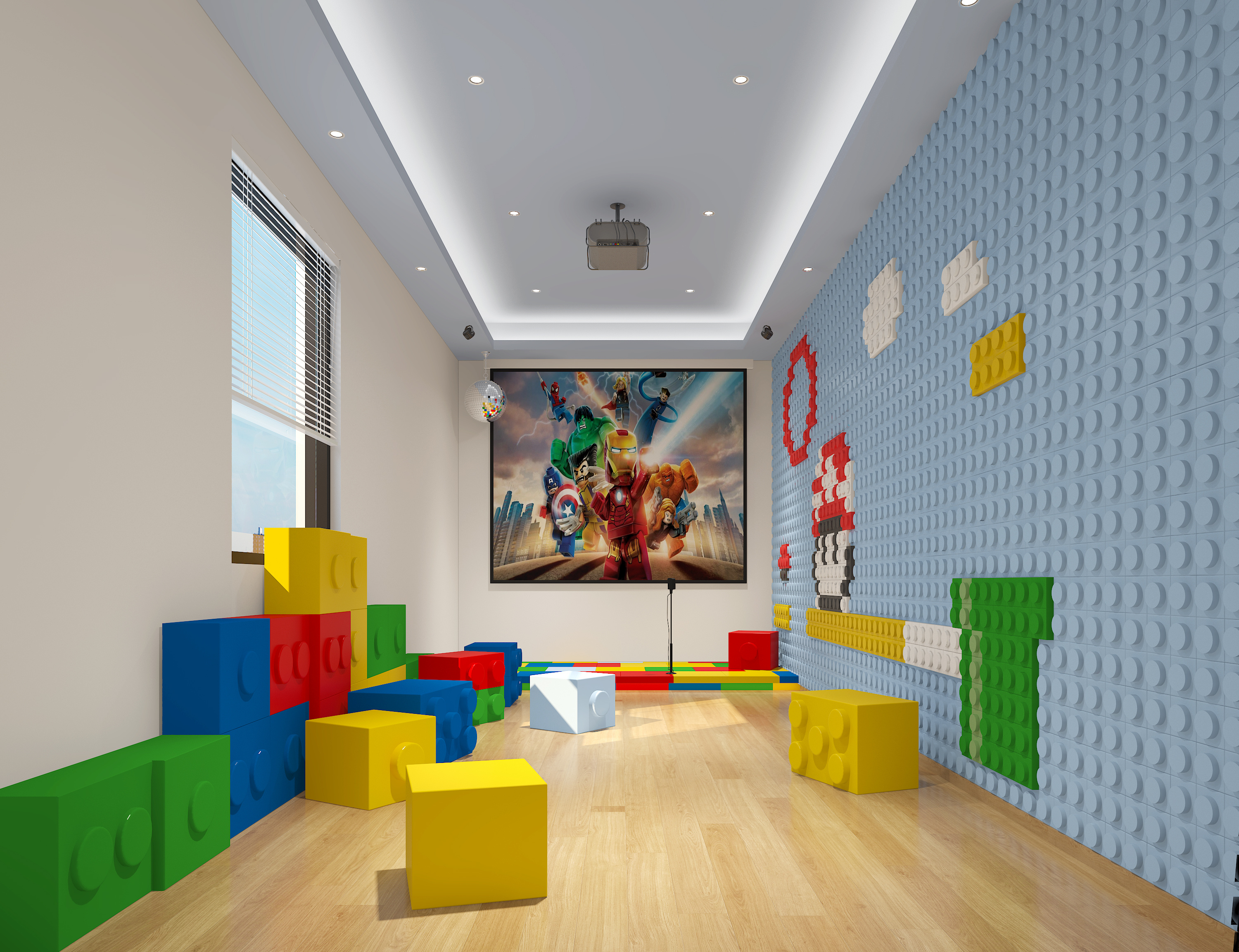 幼儿园|空间|家装设计|Z53163066 - 原创作品 - 站酷 (ZCOOL)